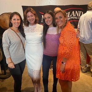 Lulus Remarkable white lace dress